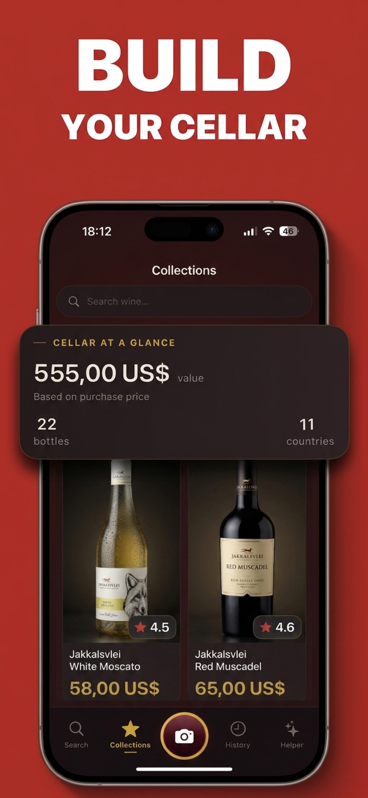 Build your wine cellar